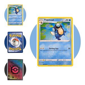 Rebel Clash Pokemon Card (M25): Palpitoad 045/192